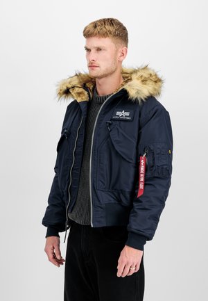 Alpha Industries, 45/P HOODED CUSTOM - Vinterjakker - rep blue