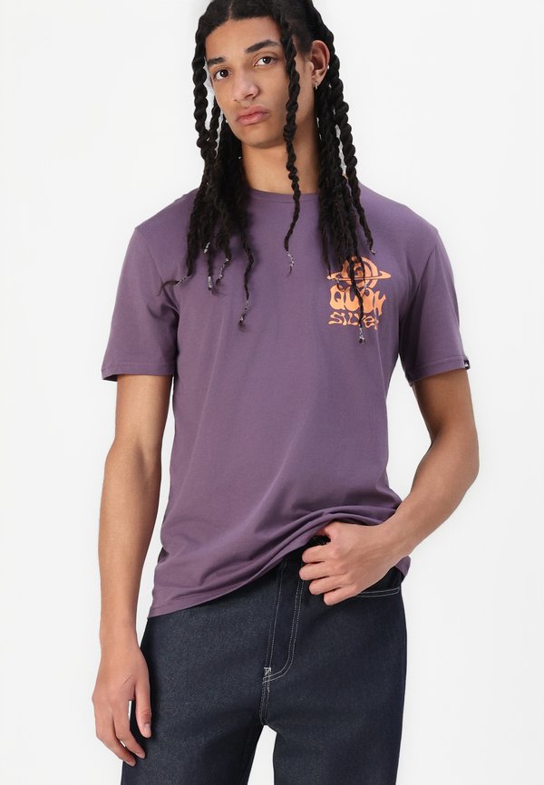 COSMIC VIBRATIONS UNISEX - Print T-shirt - vintage violet2