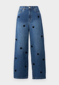 VMTAYLOR LOOSE BAGGY - Jeans baggy - medium blue denim