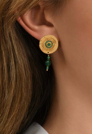 Satellite Paris, DAKOTA - Boucles d'oreilles - vert