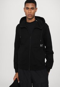 EA7 Emporio Armani Felpa con zip - black