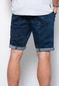 Ombre Jeans Shorts - blue