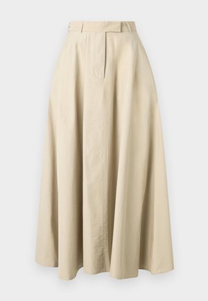 OFFICINE GENERALE BERTILLE LIGHT TOILE POP - Fustă maxi - taupe