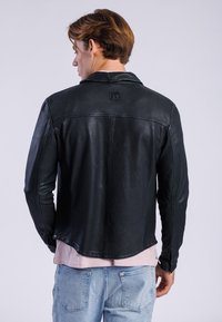 Freaky Nation CRUSH - Chaqueta de cuero - used black
