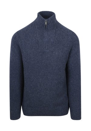 HALF ZIP  - Strickpullover - navy