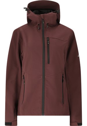 Whistler, SOFTSHELLJACKE ROSEA V2 - Softshelljas - fudge