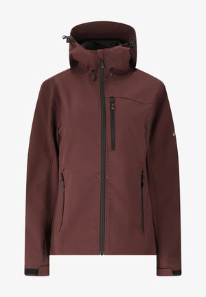 Whistler, SOFTSHELLJACKE ROSEA V2 - Softshelljas - fudge