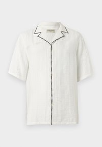 EREN SEERSUCK - Skjorter - white/black