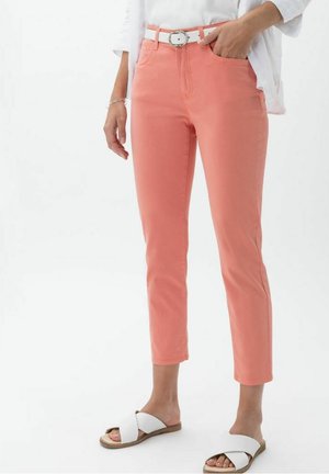 Džíny Slim Fit - neon orange