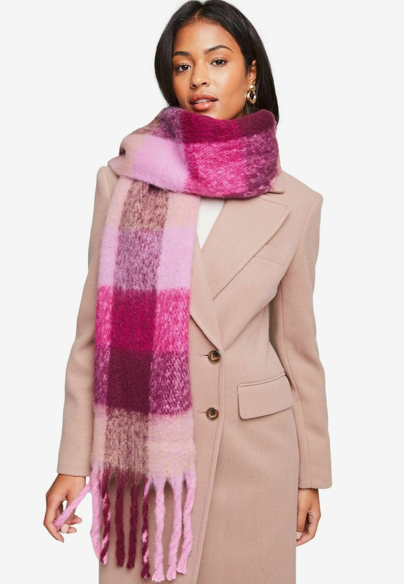 Lipsy SUPER SOFT PRINTED BRUSHED - REGULAR FIT - Sjal / Tørklæder - pink