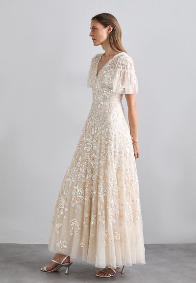 Needle & Thread SEQUIN PARADISE - Společenské šaty - cream