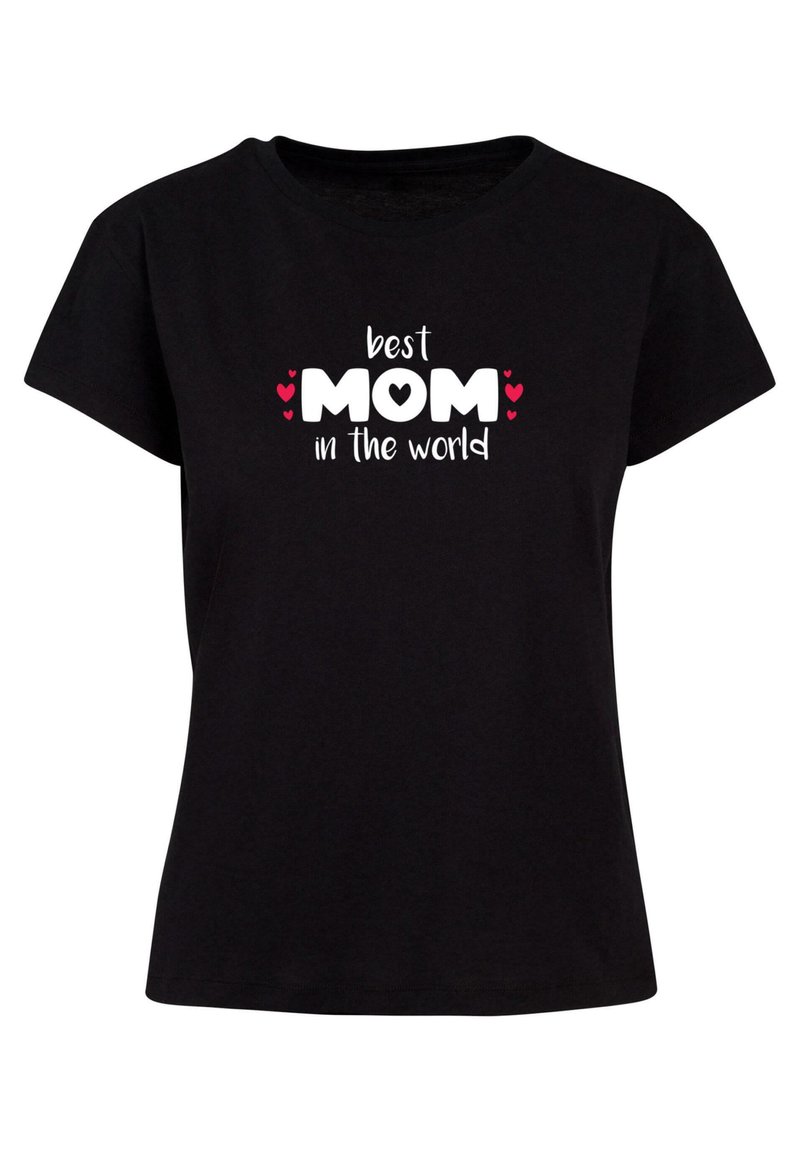 Merchcode MOTHERS DAY BEST MOM IN THE WORLD BOX TShirt print
