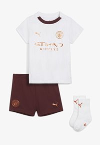 Set Pantaloncini Ufficiali Manchester City Per Bambini - Collezione 2023 - Foto 3