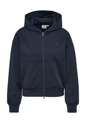 Hummel, HUMMEL HMLDEFENDER W ZIP HOODIE - Sweatjacke - ebony