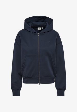Hummel, HUMMEL HMLDEFENDER W ZIP HOODIE - Sweatjacke - ebony