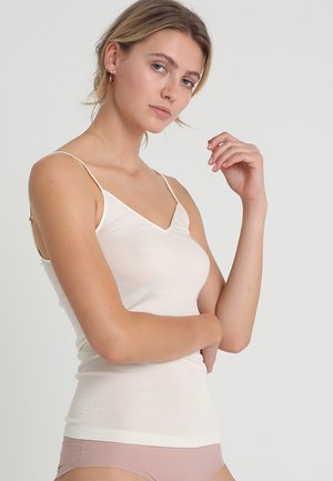 WOOLEN-SILK MIX - Undertrøye - cygne