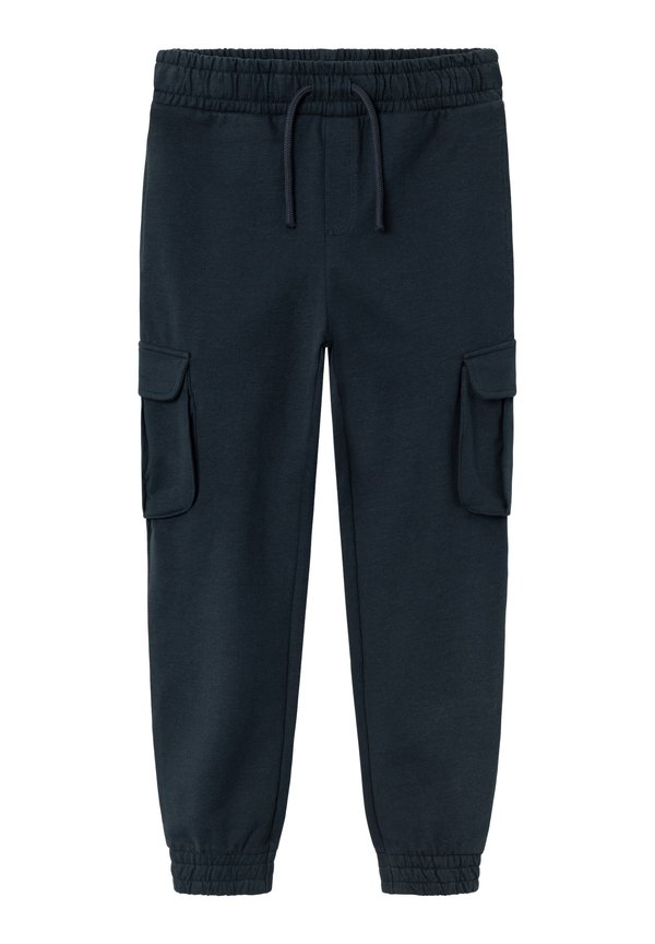 NKMOLLIE - Cargo trousers - dark sapphire