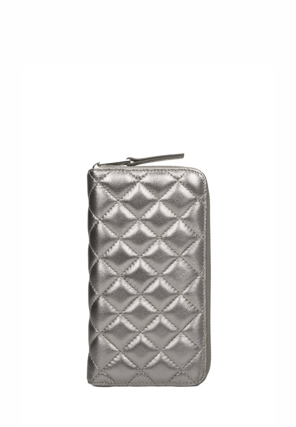 DUŻY PIKOWANEJ  - Geldbörse - silver