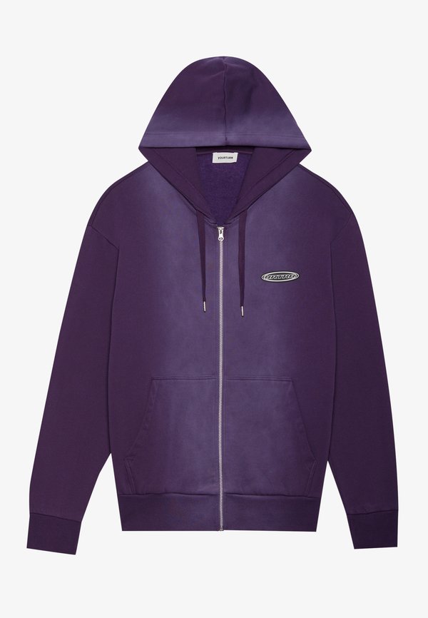 UNISEX - Zip-up sweatshirt - purple2
