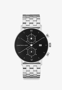 Unausgewählt, silver coloured black