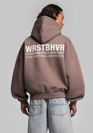 WRSTBHVR STUDIO V10 - Hoodie - brown