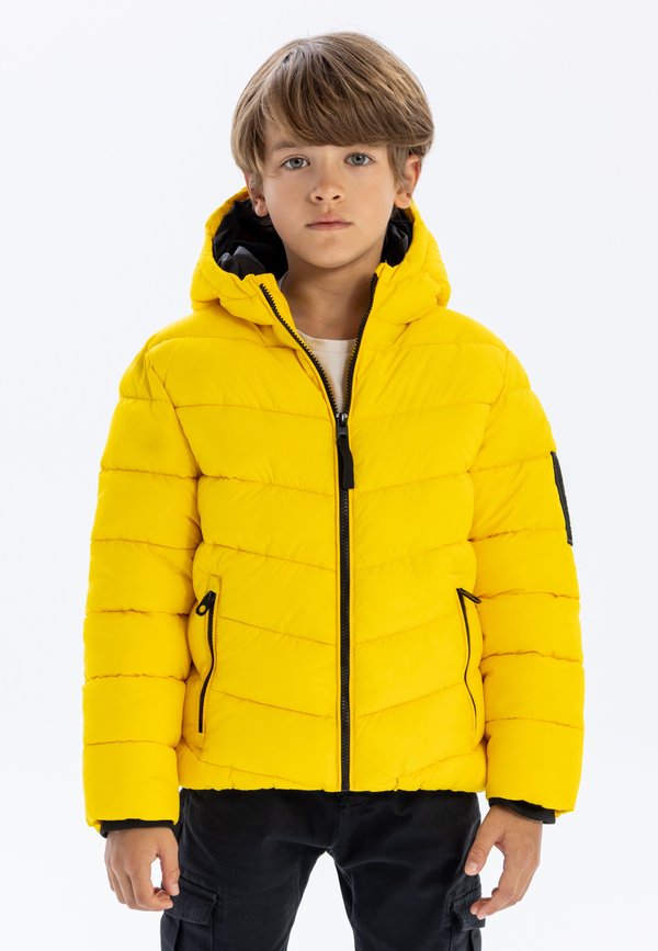 PUFFER WITH REFLECTIVE PRINT - Winterjacke