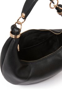 Forever New CAYLA METAL TRIM SCOOP BAG - Mala de mão - black