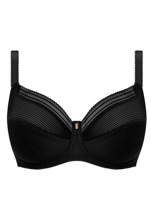 FUSION UW FULL CUP SIDE SUPPORT BRA - Push-up BH - black