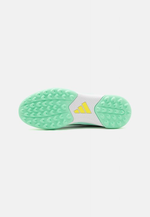 adidas F50 HYPERFAST CLUB VELCRO TURF KIDS UNISEX - Turf football boots - pulse mint/night navy/solar lemon — foto 5