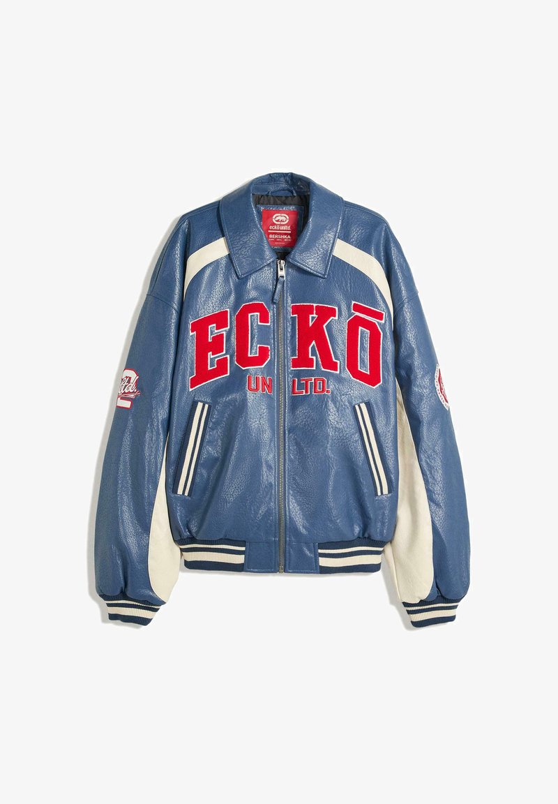 Zalando Bershka Lederjacke Mit Gürtel Jacke Von Versace M