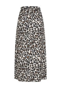 Cloud 5ive FORM WITH AOP - A-vonalú szoknya - beige black