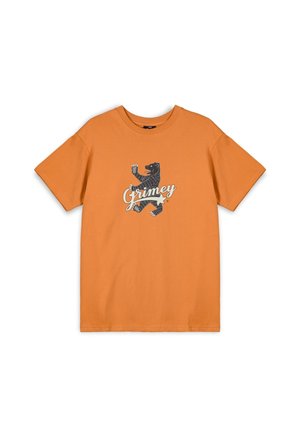 Grimey CAMISETA MADRID THE CONNOISSEUR REGULAR FW23 - Camiseta estampada - naranja