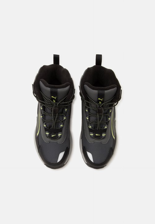 PUMA EVOLVE 2,0 - Winter boots - shadow gray/sunny lime/black — photo 4