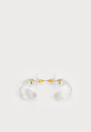 SALLY - Earrings - gold-coloured/clear