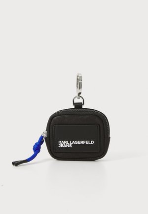 Karl Lagerfeld Jeans UTILITY COATED POUCH - Wallet - black denim