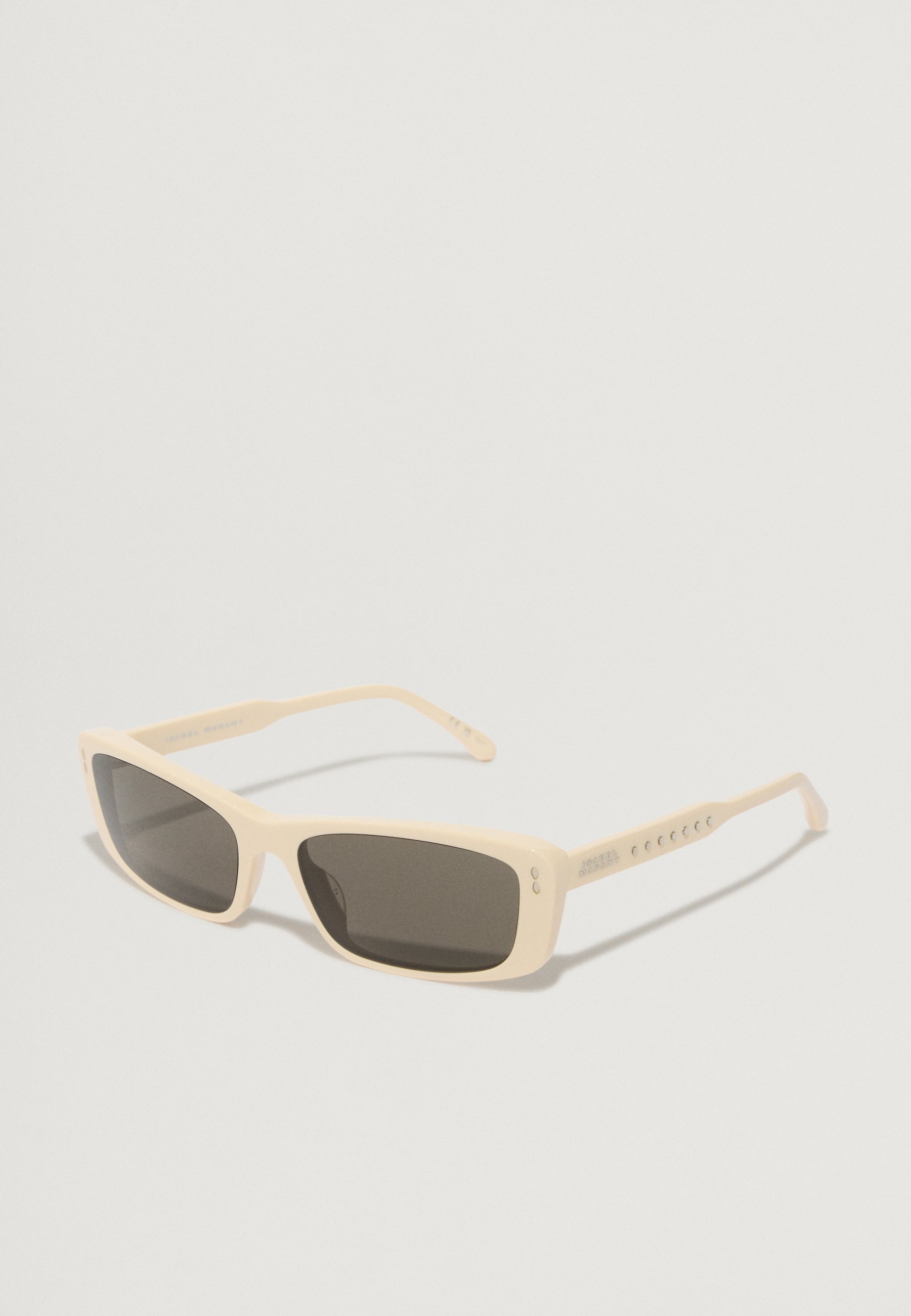 Isabel Marant White Chunky Square Sunglasses Ekly Sunglasses Woman ivory-brown shaded | ISABEL MARANT  main image 2