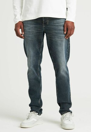 SLIM FIT  EVAN DIRT - Straight leg jeans - blue
