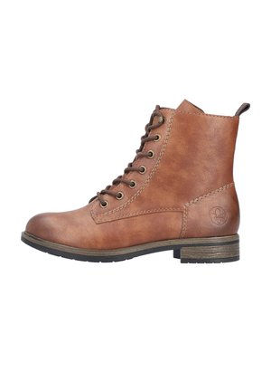Lace-up ankle boots - braun