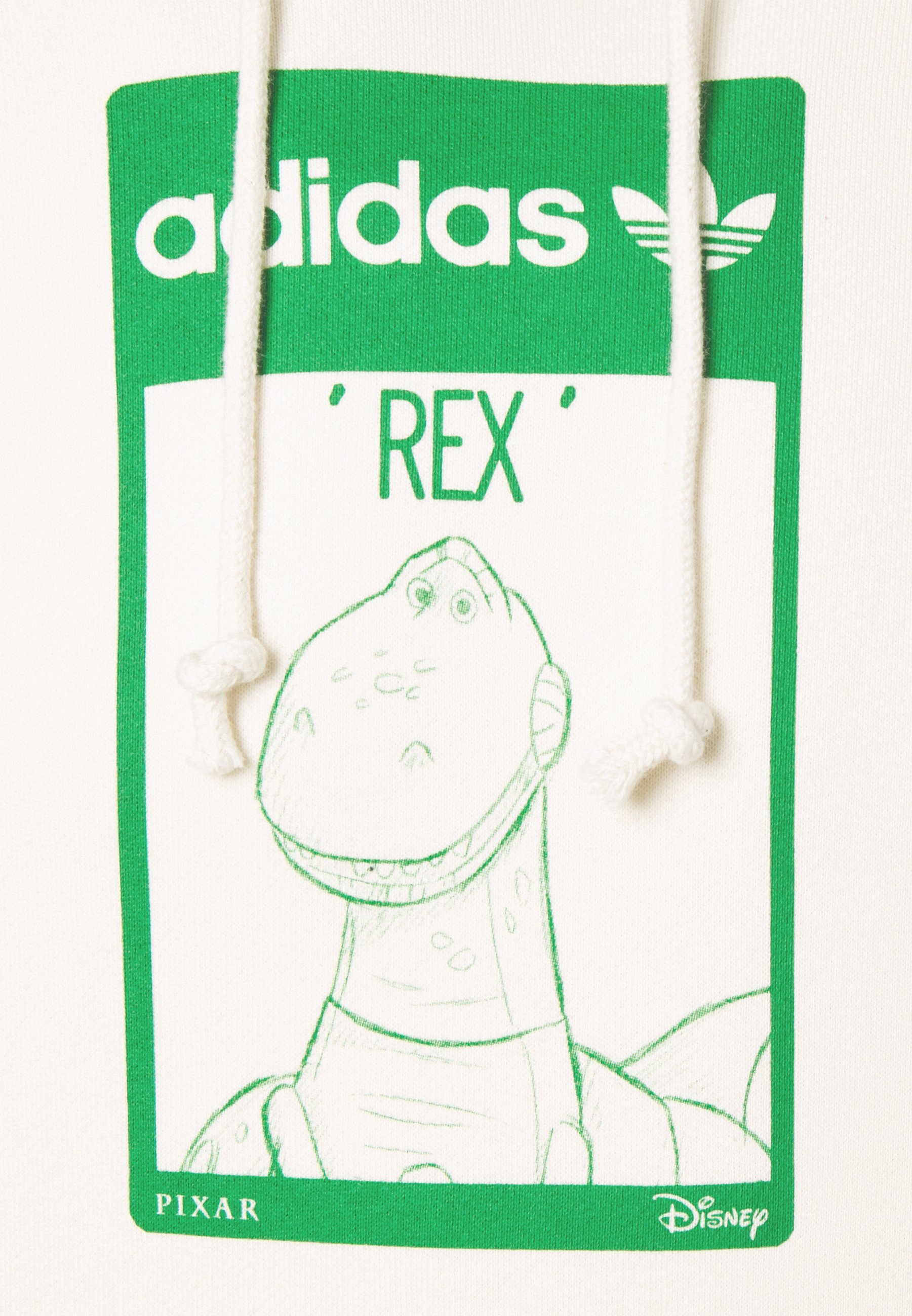 adidas Originals HOODIE REX UNISEX - Sweater - off white/crème - Zalando.nl