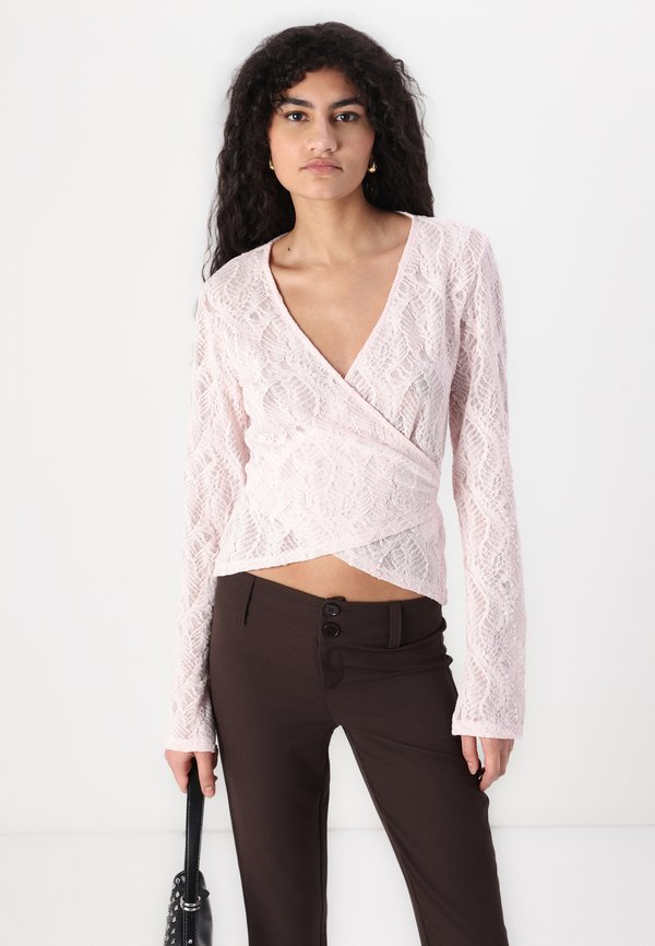 WRAP  - Blouse - pale lilac3