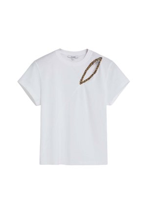 SCEMBELLISHMENT  - Camiseta estampada - white
