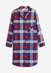 bonprix MIT KNOPFLEISTE - Camicia da notte - red