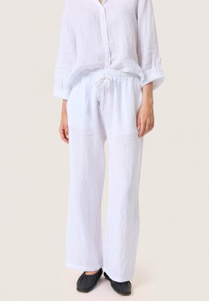 Soaked in Luxury AURAN - Pantaloni - whisper white