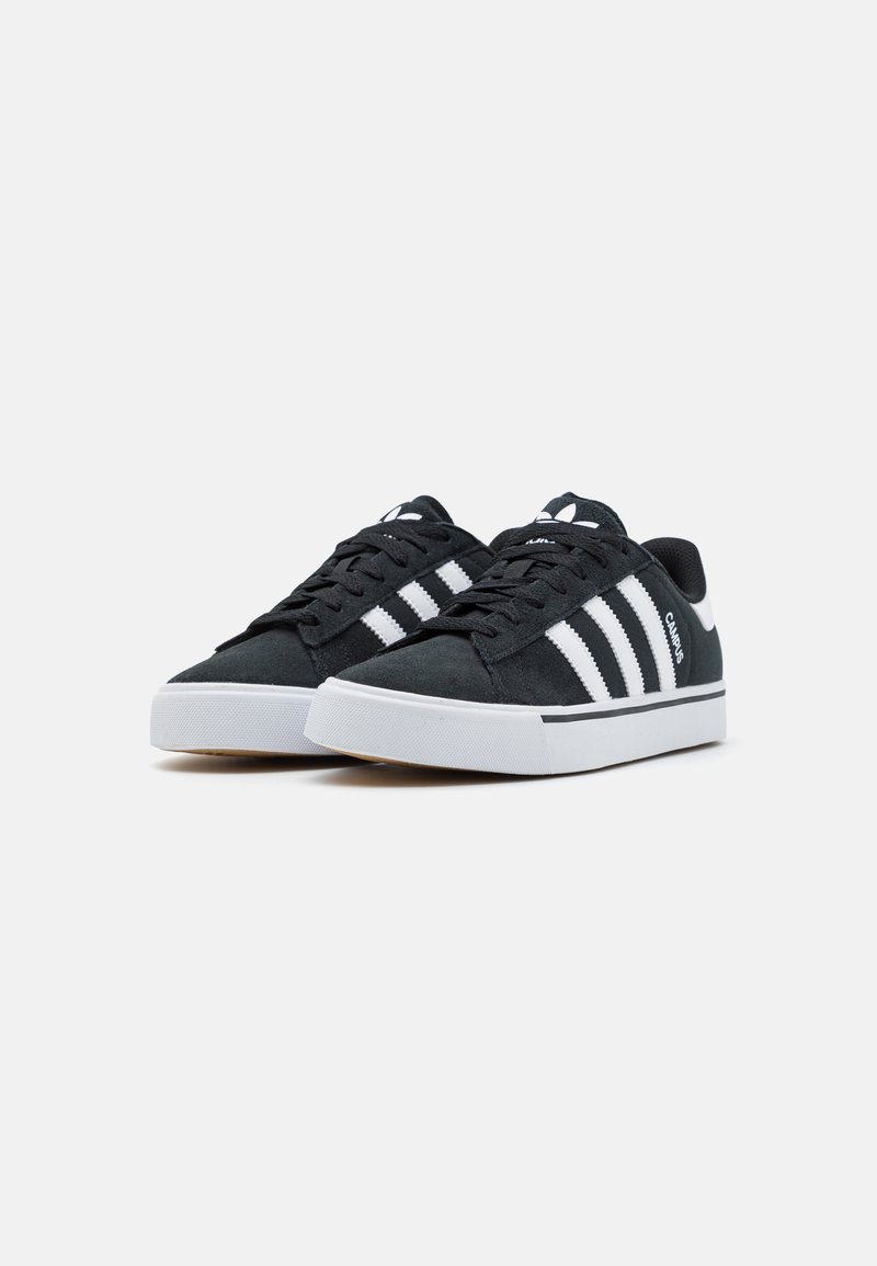 adidas Originals CAMPUS VULC UNISEX - Trainers - core black/footwear white/black  - Zalando.ie