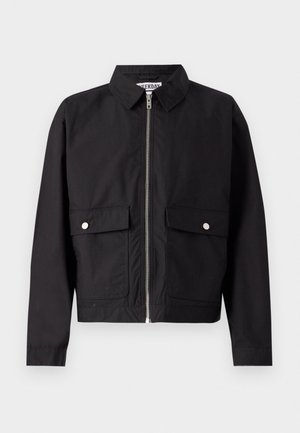 Weekday MARCO REGULAR JACKET - Chaqueta fina - black