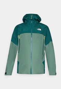 JAZZI JACKET - Hardshell-jakke - duck green/deep nori