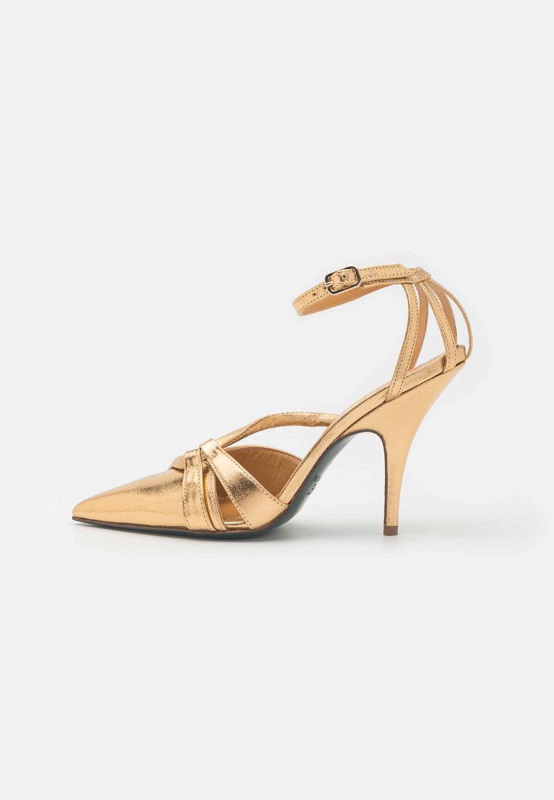 Patrizia Pepe High heels solar gold gold coloured