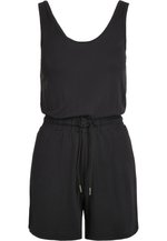 Lanston Sleeveless Turtleneck Jumpsuit in Black