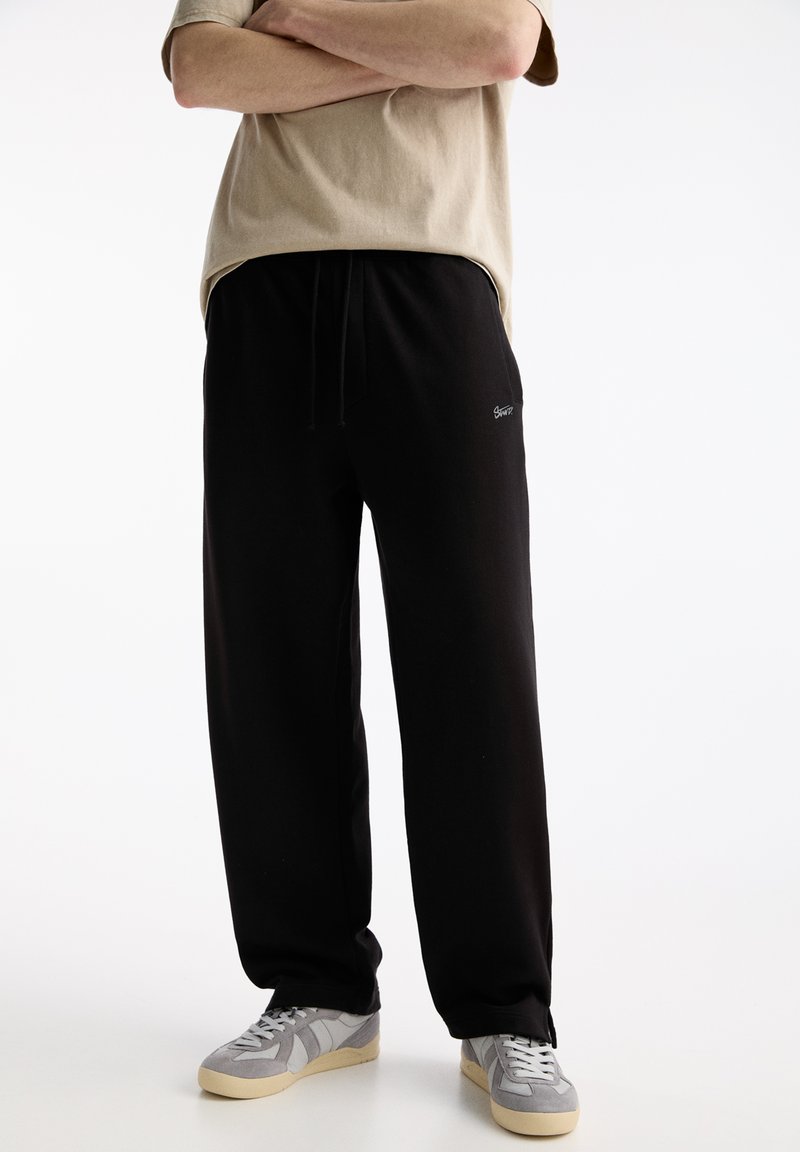PULL&BEAR WIDE JOGGERS Jogginghose black/schwarz Zalando.ch