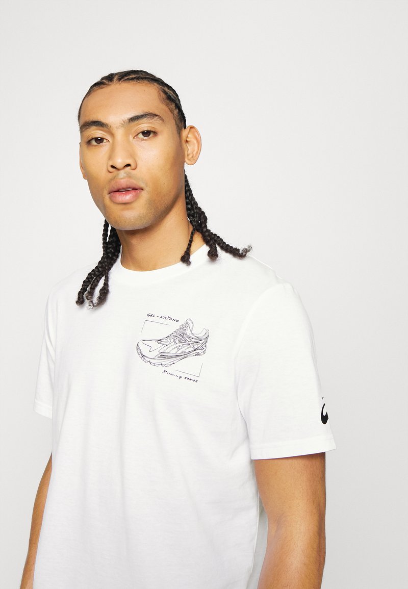 Herren Shirts | ASICS T-Shirt print brilliant white/weiß - SS93103 Herren Shirts | ASICS T-Shirt print brilliant white/weiß - SS93103